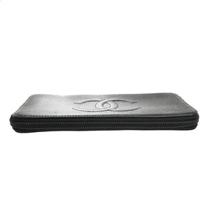 Chanel Timeless CC Zipped Wallet Caviar