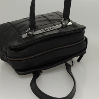 Chanel Chocolate Bar Shoulder Bag Calfskin