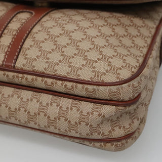 Celine Macadam Shoulder Bag PVC Leather