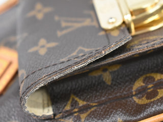 Louis Vuitton Manhattan Handbag Monogram Canvas