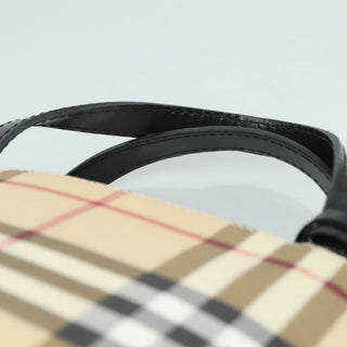 Burberry Top Handle Tote Nova Check Canvas