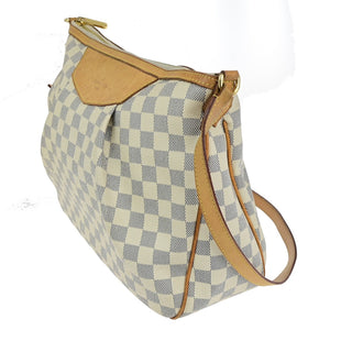 Louis Vuitton Siracusa Handbag Damier