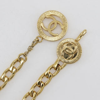 Chanel Vintage CC Chain Belt Gold-plated