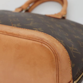 Louis Vuitton Alma Handbag Monogram Canvas