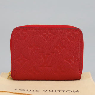 Louis Vuitton Porte-Monnaie Zippy Wallet monogramme empreinte