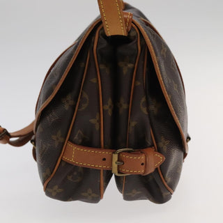 Louis Vuitton Saumur Handbag Monogram Canvas