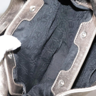 Salvatore Ferragamo Gancini Shoulder Bag Leather