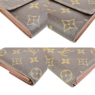 Louis Vuitton Vintage Sarah Wallet Monogram Canvas