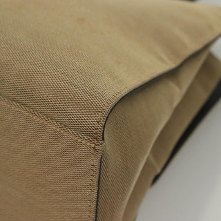 Gucci Vintage Bamboo Handle Tote Canvas