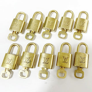 Louis Vuitton Cadenas Bag Charm Gold-plated