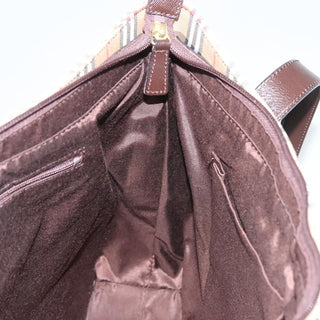 Burberry Nova Check Tote canvas check pattern