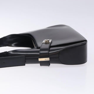 Salvatore Ferragamo Gancini Shoulder Bag Leather