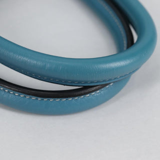 Hermes Birkin Handbag Blue Togo with Palladium Hardware