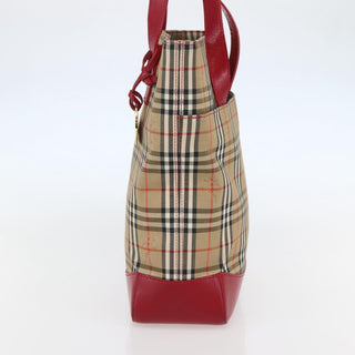 Burberry Nova Check Tote canvas check pattern