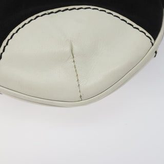 Chanel Vintage Olsen CC Chain Shoulder Bag Canvas and Leather