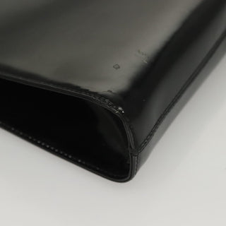 Salvatore Ferragamo Gancini Shoulder Bag Patent Leather