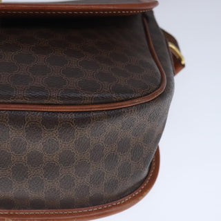 Celine Macadam Shoulder Bag PVC Leather