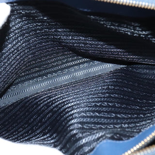 Prada Front Pocket Double Zip Lux Tote Saffiano Leather