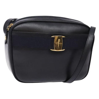 Salvatore Ferragamo Vala Shoulder Bag Leather