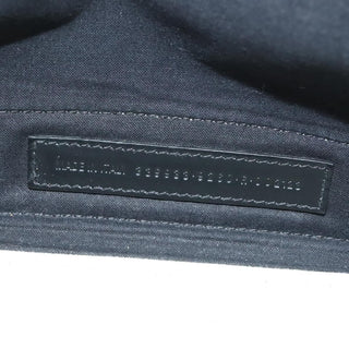 Balenciaga Navy Cabas Canvas with Leather