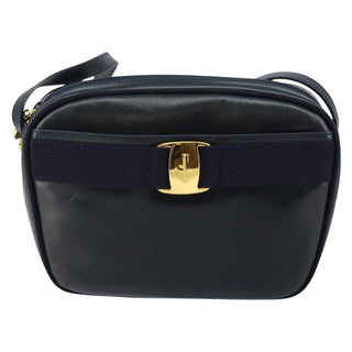 Salvatore Ferragamo Vala Shoulder Bag Leather