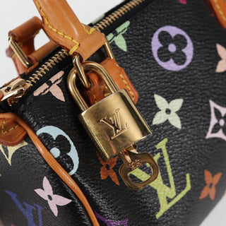 Louis Vuitton Speedy Mini HL Handbag Monogram Multicolor