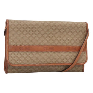 Celine Macadam Shoulder Bag PVC Leather