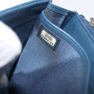 Chanel CC Gusset Classic Flap Wallet Quilted Lambskin