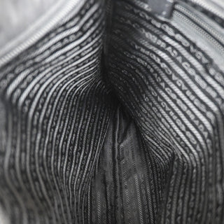 Prada Zip Top Messenger Bag Tessuto