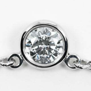 Tiffany & Co. Elsa Peretti Diamonds By The Yard Platinum with Diamond