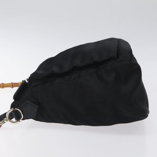 Gucci Vintage Bamboo Shoulder Bag Nylon