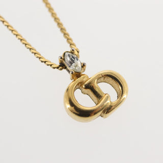 Christian Dior CD Logo necklace Metal