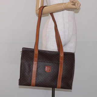 Celine Macadam Handbag Macadam with leather