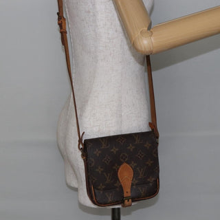 Louis Vuitton Cartouchiere Handbag Monogram Canvas