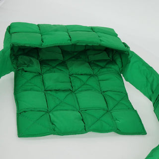 Bottega Veneta Padded Tech Cassette Crossbody Bag Intrecciato Nylon