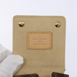 Louis Vuitton CASE JEWELRY BOX Canvas