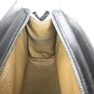 Fendi FENDI Logo Clutch Leather