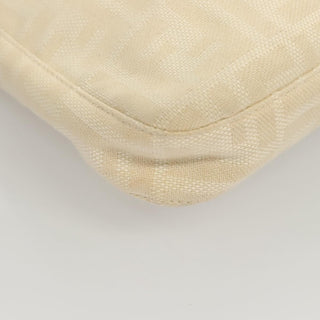 Fendi Mamma Baguette Shoulder Bag Canvas