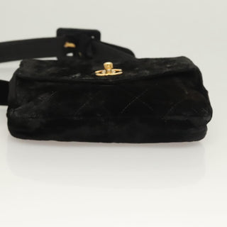 Chanel Vintage CC Flap Waist Bag Quilted Leather