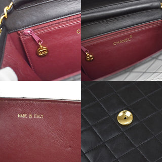 Chanel Vintage Square Classic Flap Bag Quilted Lambskin