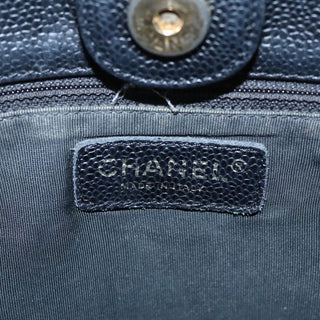 Chanel Petite Shopping Tote Quilted Caviar