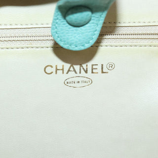 Chanel Vintage Timeless Zip Around Vanity Case Caviar