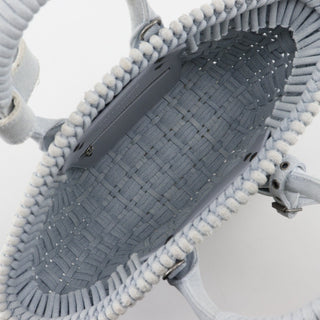 Balenciaga Bistro Panier Bag Woven Denim