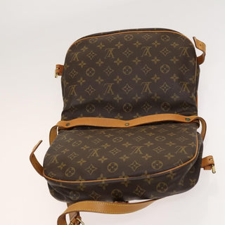 Louis Vuitton Saumur Handbag Monogram Canvas