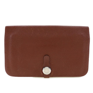 Hermes Dogon Duo Combined Wallet Leather