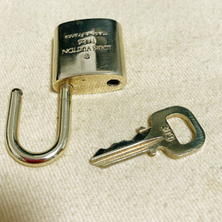 Louis Vuitton Cadenas Bag Charm Gold-plated
