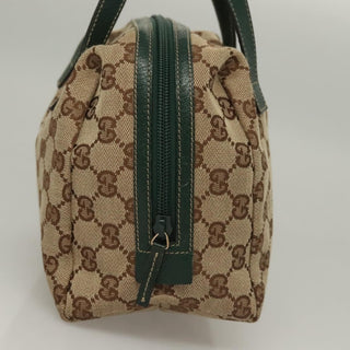 Gucci Zip Around Bowling Bag GG Canvas