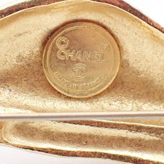 Chanel Beret Hat Brooch Gold Plated