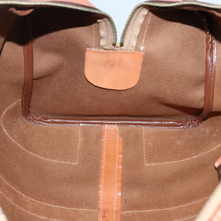 Celine Vintage Duffle Bag Macadam Coated Canvas