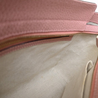Gucci Swing Crossbody Bag Pebbled Leather